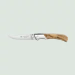 Claude Dozorme EOK folding knife with olive wood handle