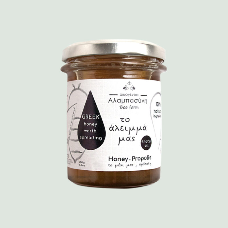 Greek Honey and Propolis Alabasinis 250g