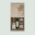 Gift Box 19 : Olive Paste -Olives - Honey - Jam - Evoo - Image 2