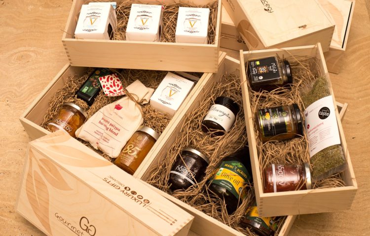 Gourmet Groceries Gift Boxes