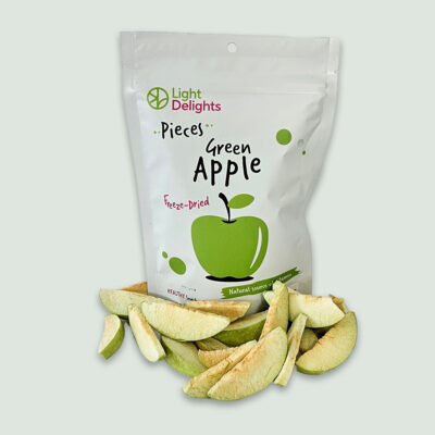 Freeze-Dried Green Apple Slices