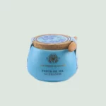 Fleur de Sel de Guérande in 2022 limited edition ceramic jar with wooden spoon