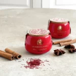 Gift-ready presentation of saffron in pot