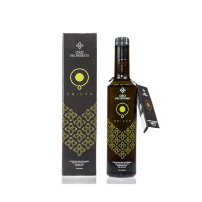Cold Pressed Olive Oil Origen Limited Edition | Oro del Desierto Package