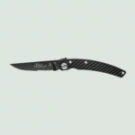 Pocket Knife With Black Teflon Blade