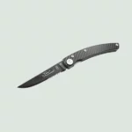 Claude Dozorme black pocket knife handcrafted in Thiers, France