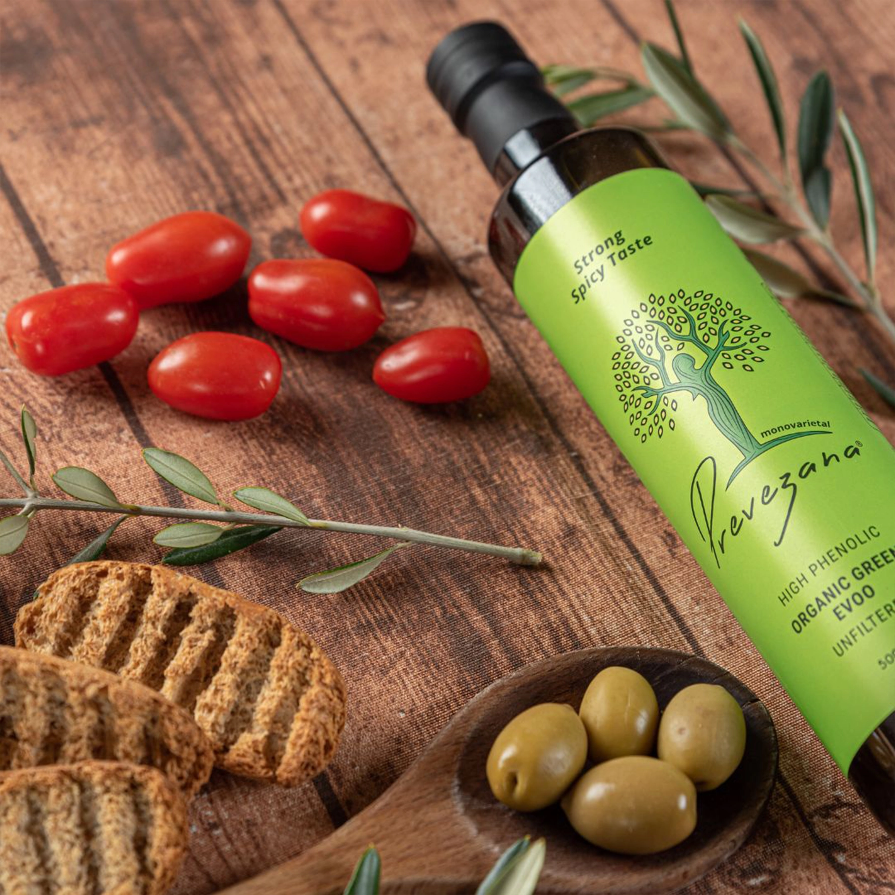High Polyphenol Olive Oil | Prevezana Monovarietal