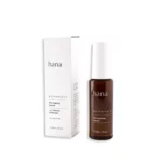 Pro-Aging Serum bottle with packaging in a natural setting