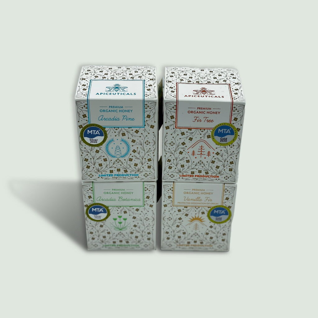 Arcadia Botanica Premium Organic Honey . Made in Greece