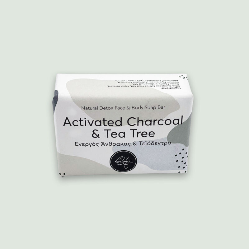 vasilakis handmade activated charcoal soap