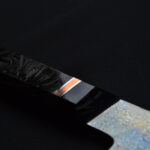 Dikristo Exclusive Dysis copper Damascus san mai k-tip gyuto - Image 4