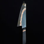 Dikristo Exclusive Dysis copper Damascus san mai k-tip gyuto - Image 5