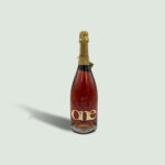 ONE Gold Sparkling Rose Wine (cava) with edible gold flakes 1.5L MAGNUM - Image 2