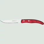 Berlingot Laguiole Steak Knife Red Wine Handle | Claude Dozorme