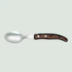 Berlingot Laguiole Soup Spoon Brown Handle | Claude Dozorme